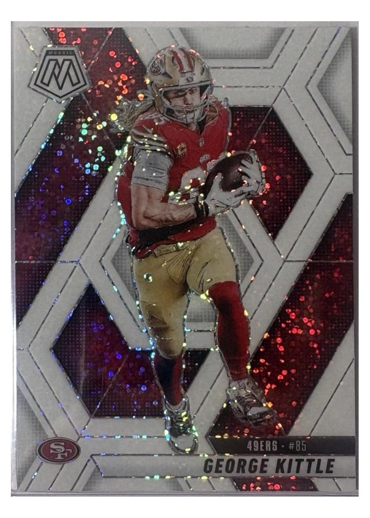 2025 Panini Mosaic Base Set George Kittle #46 card