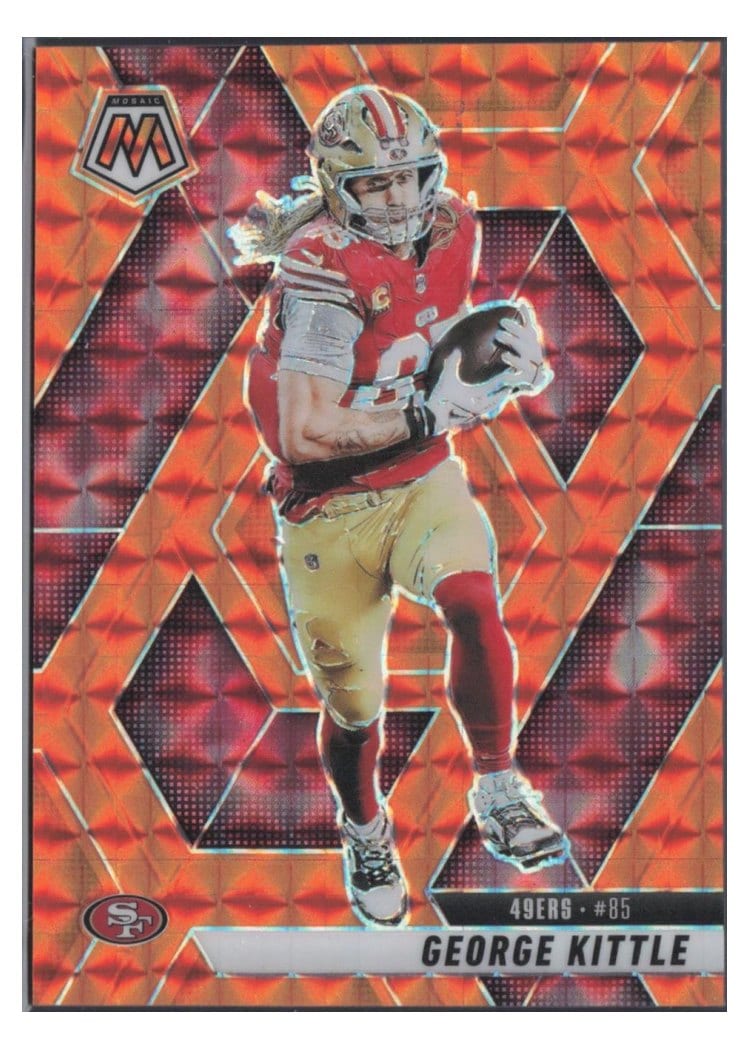 2025 Panini Mosaic Base Set George Kittle #46 card