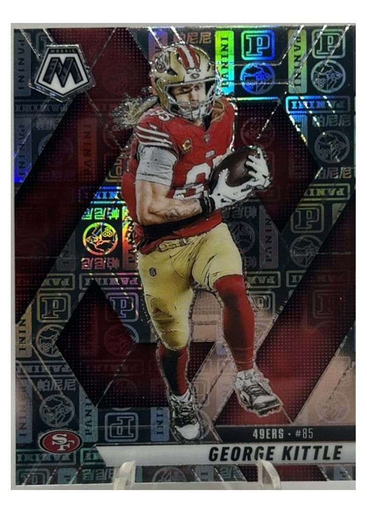 2025 Panini Mosaic Base Set George Kittle #46 card