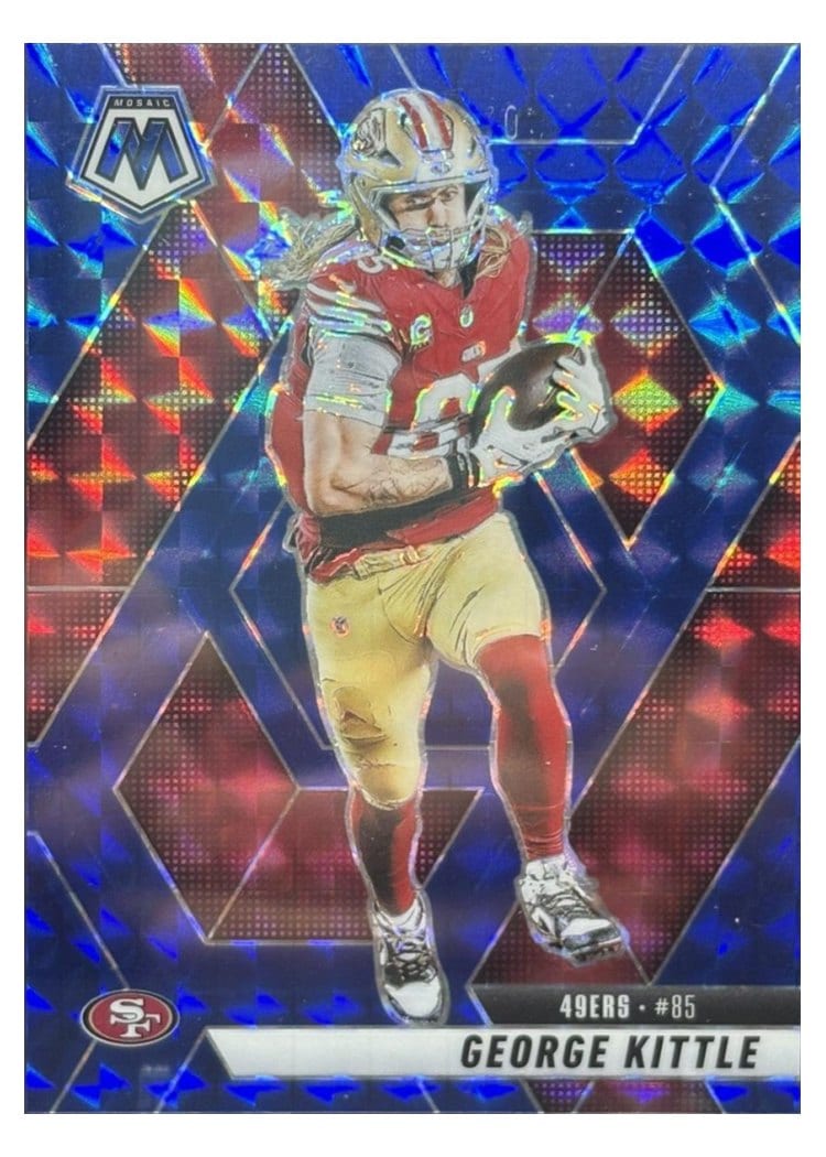 2025 Panini Mosaic Base Set George Kittle #46 card