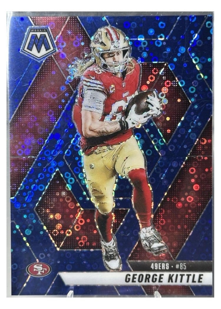 2025 Panini Mosaic Base Set George Kittle #46 card