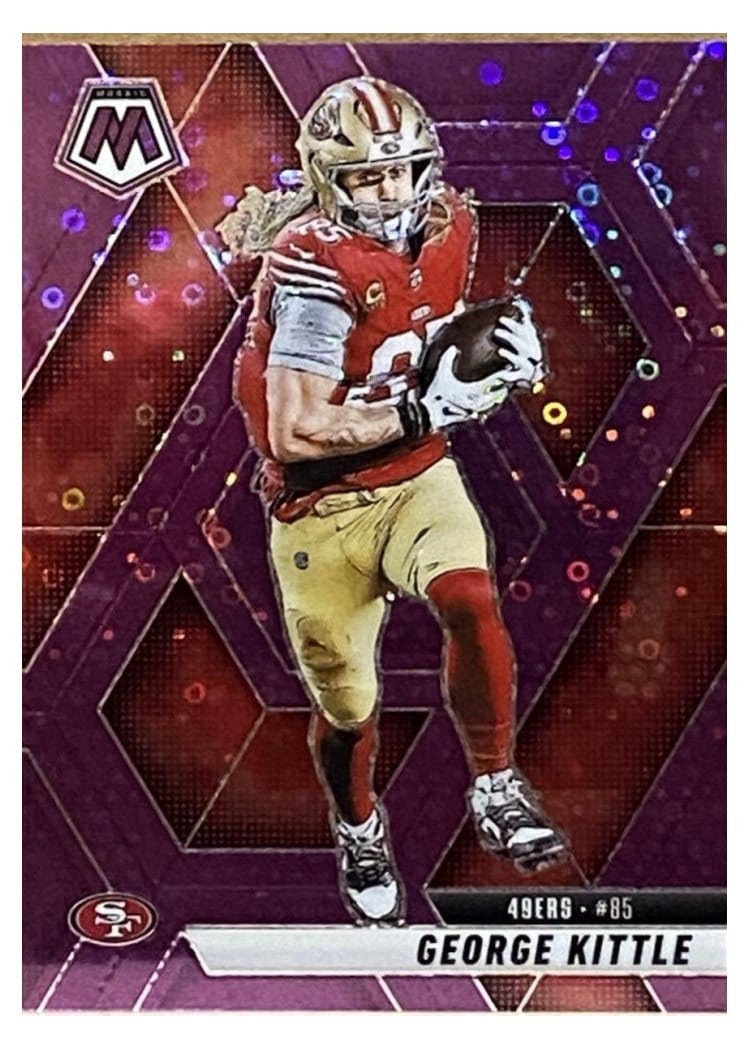 2025 Panini Mosaic Base Set George Kittle #46 card