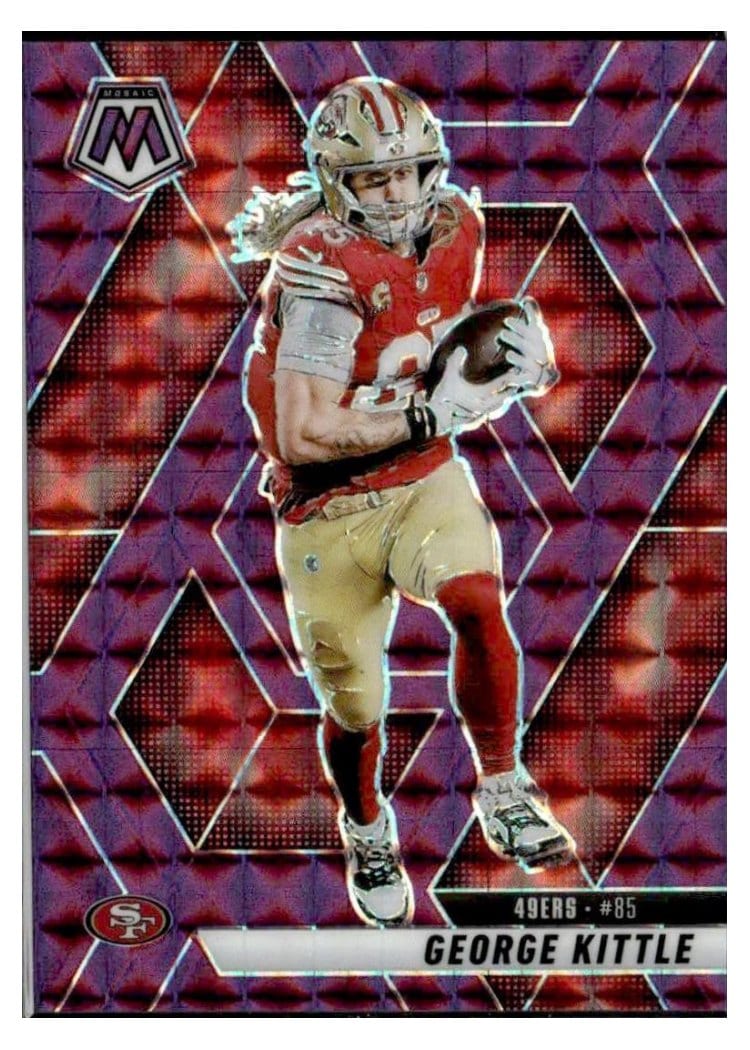2025 Panini Mosaic Base Set George Kittle #46 card