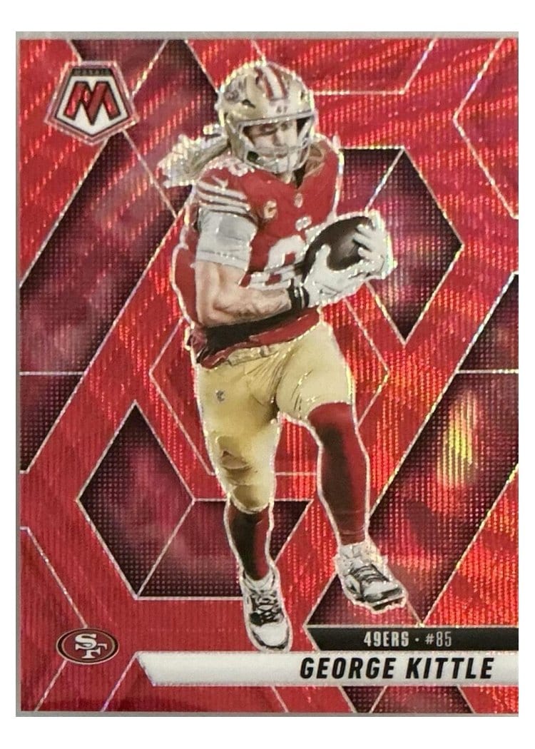 2025 Panini Mosaic Base Set George Kittle #46 card