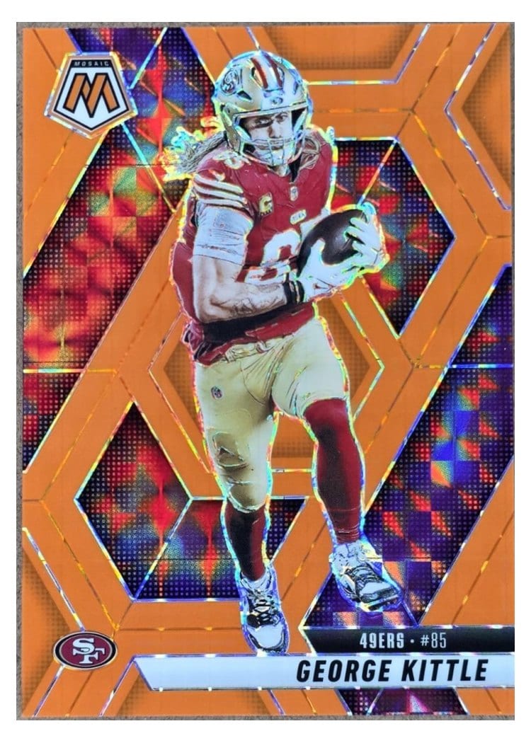 2025 Panini Mosaic Base Set George Kittle #46 card