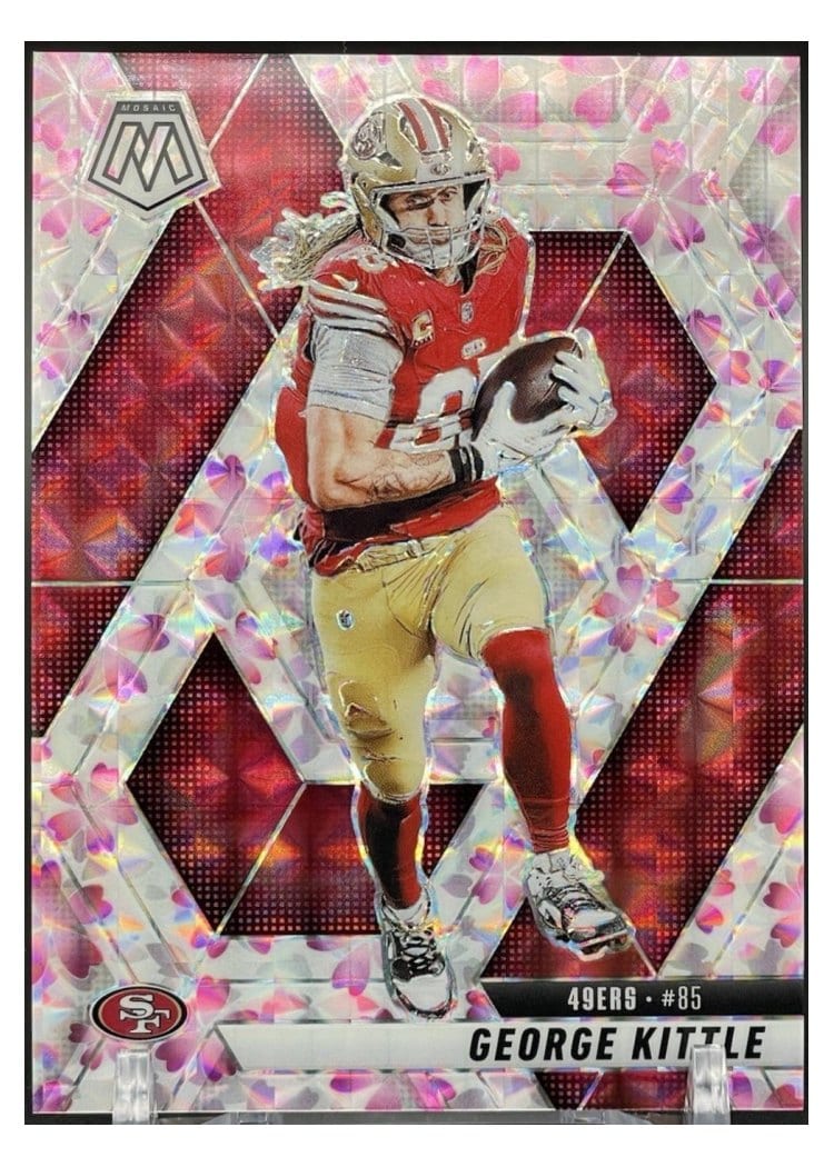2025 Panini Mosaic Base Set George Kittle #46 card