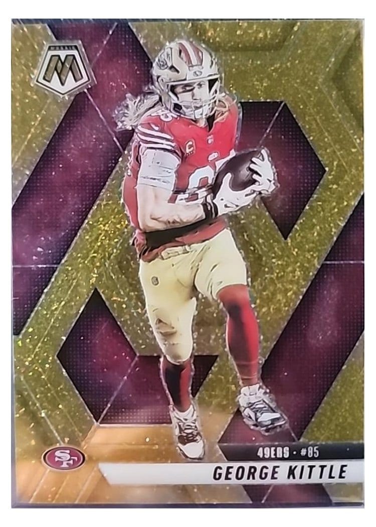 2025 Panini Mosaic Base Set George Kittle #46 card