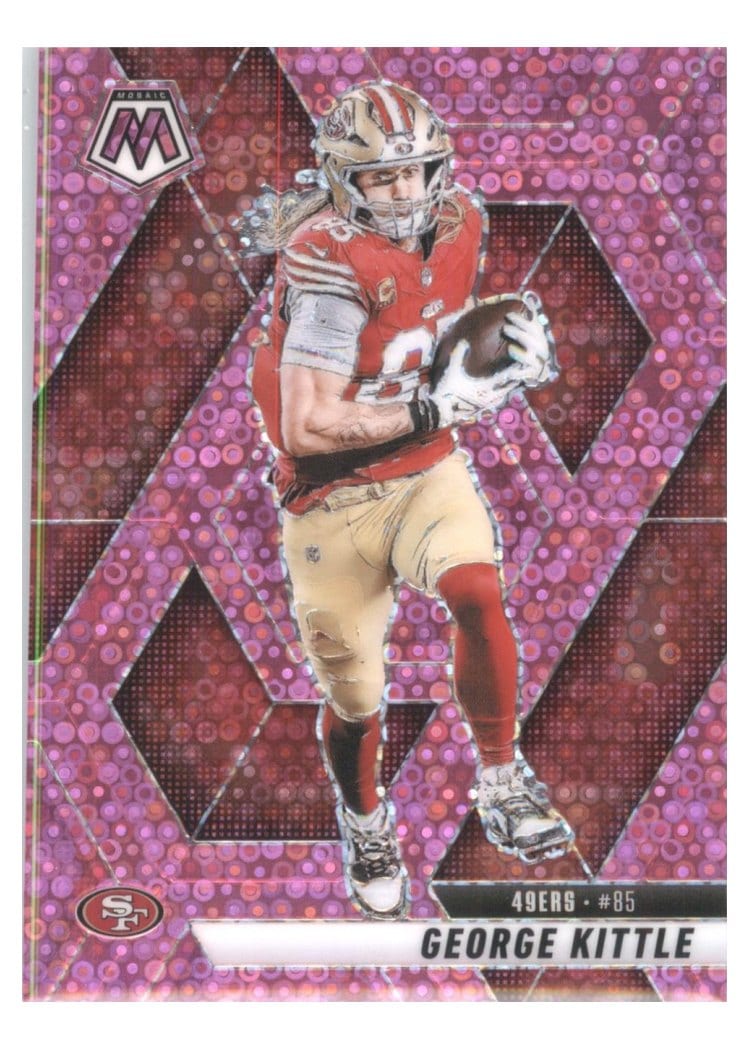 2025 Panini Mosaic Base Set George Kittle #46 card
