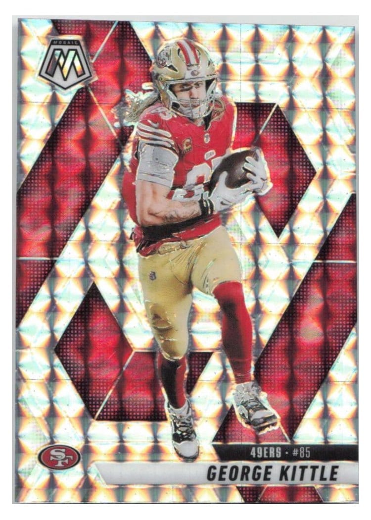 2025 Panini Mosaic Base Set George Kittle #46 card