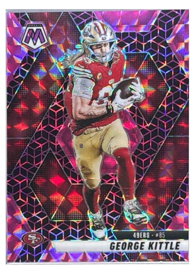 2025 Panini Mosaic Base Set George Kittle #46 card