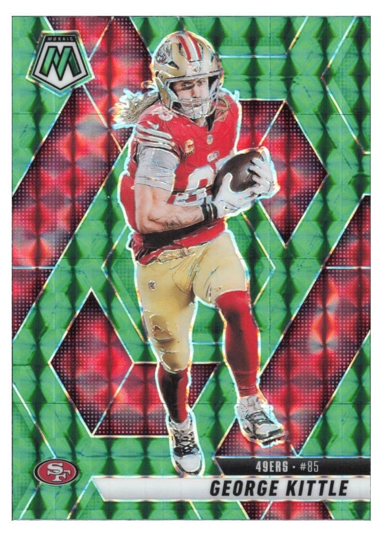 2025 Panini Mosaic Base Set George Kittle #46 card