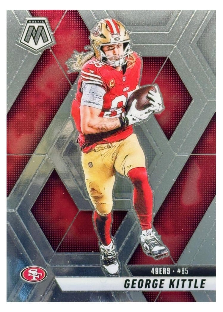 2025 Panini Mosaic Base Set George Kittle #46 card