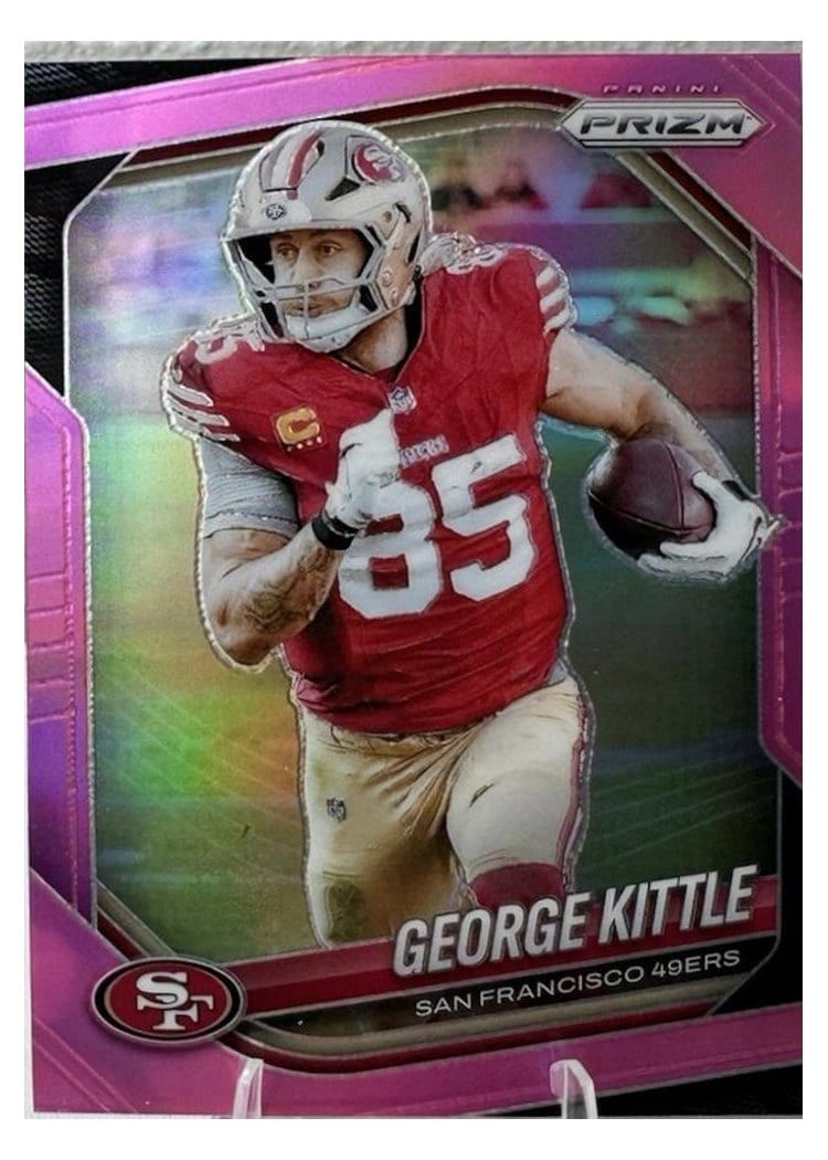 2025 Panini Prizm Base Set George Kittle #94 card