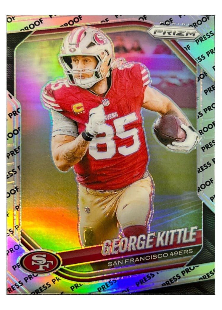 2025 Panini Prizm Base Set George Kittle #94 card