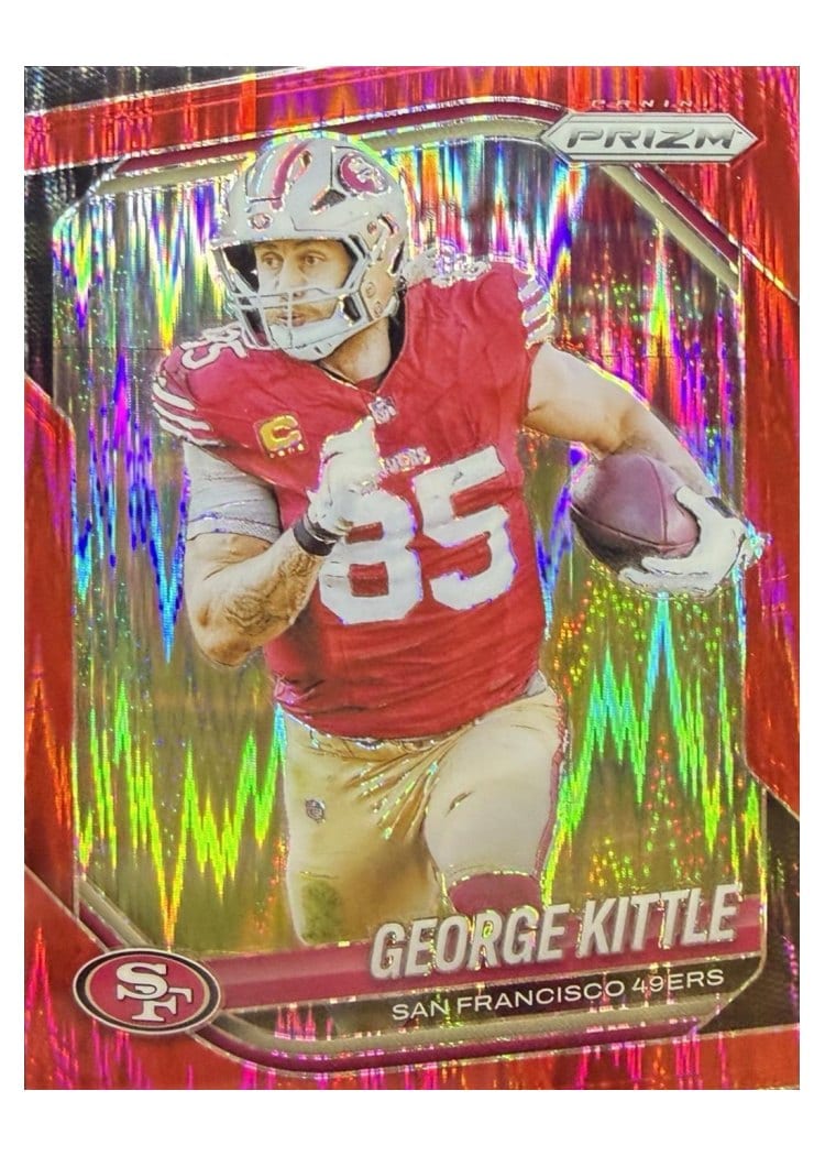 2025 Panini Prizm Base Set George Kittle #94 card