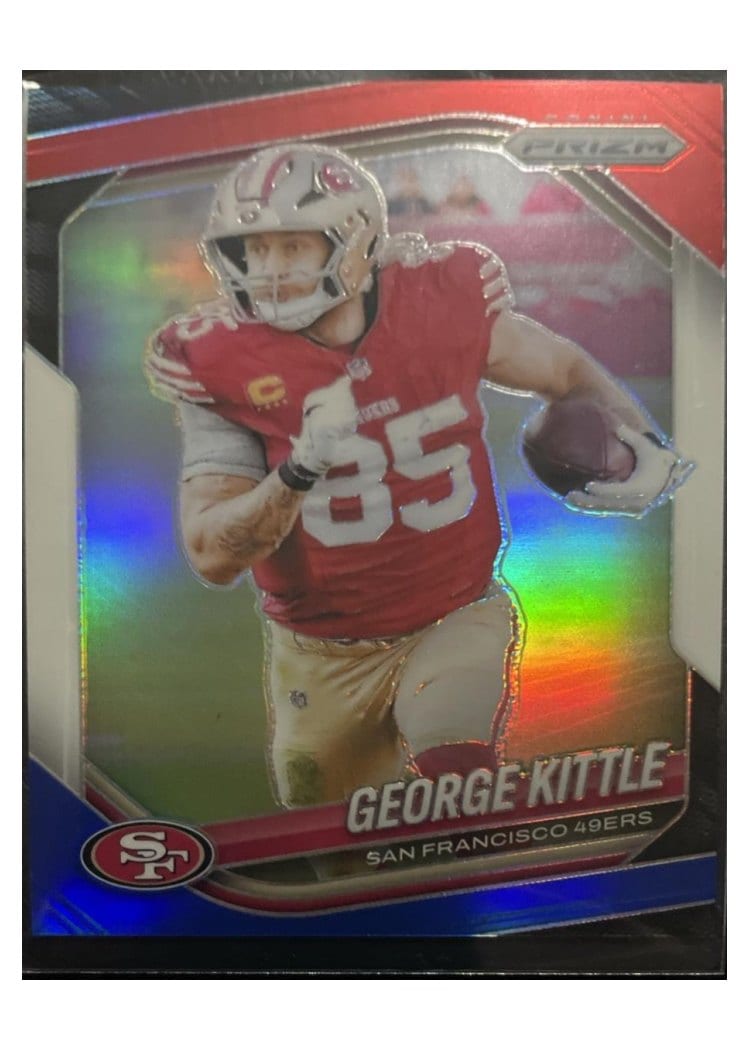 2025 Panini Prizm Base Set George Kittle #94 card