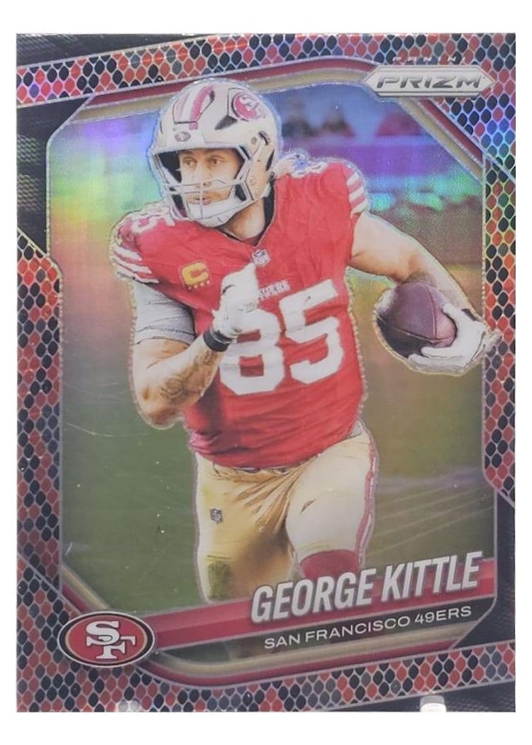 2025 Panini Prizm Base Set George Kittle #94 card