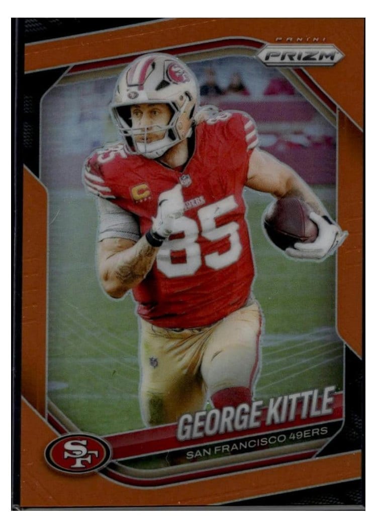2025 Panini Prizm Base Set George Kittle #94 card