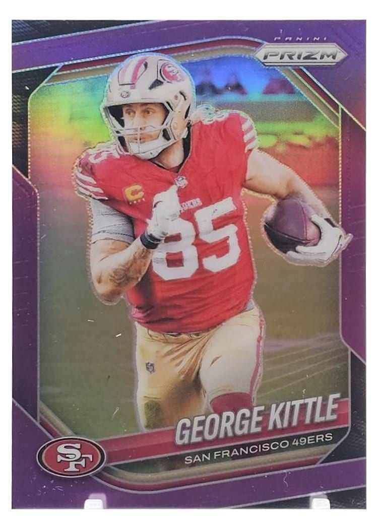 2025 Panini Prizm Base Set George Kittle #94 card