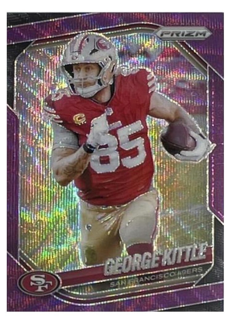 2025 Panini Prizm Base Set George Kittle #94 card