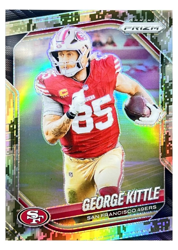 2025 Panini Prizm Base Set George Kittle #94 card