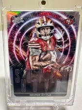 2025 Topps Cosmic Chrome Supernova George Kittle #SPN-23 card