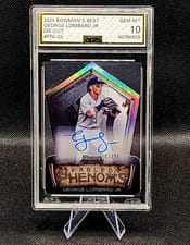 2024 Bowman's Best Fabled Phenoms Autographs George Lombard Jr. #FPA-GL