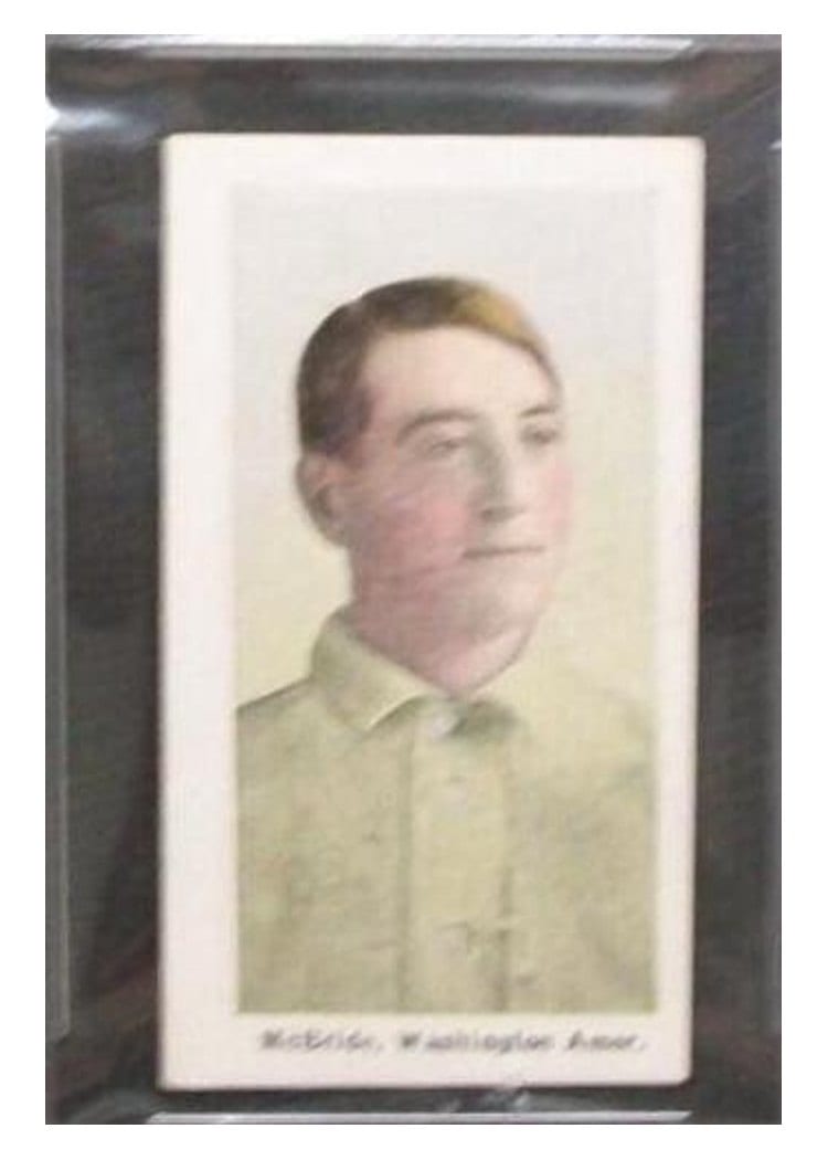 1911 M116 Sporting Life George McBride card