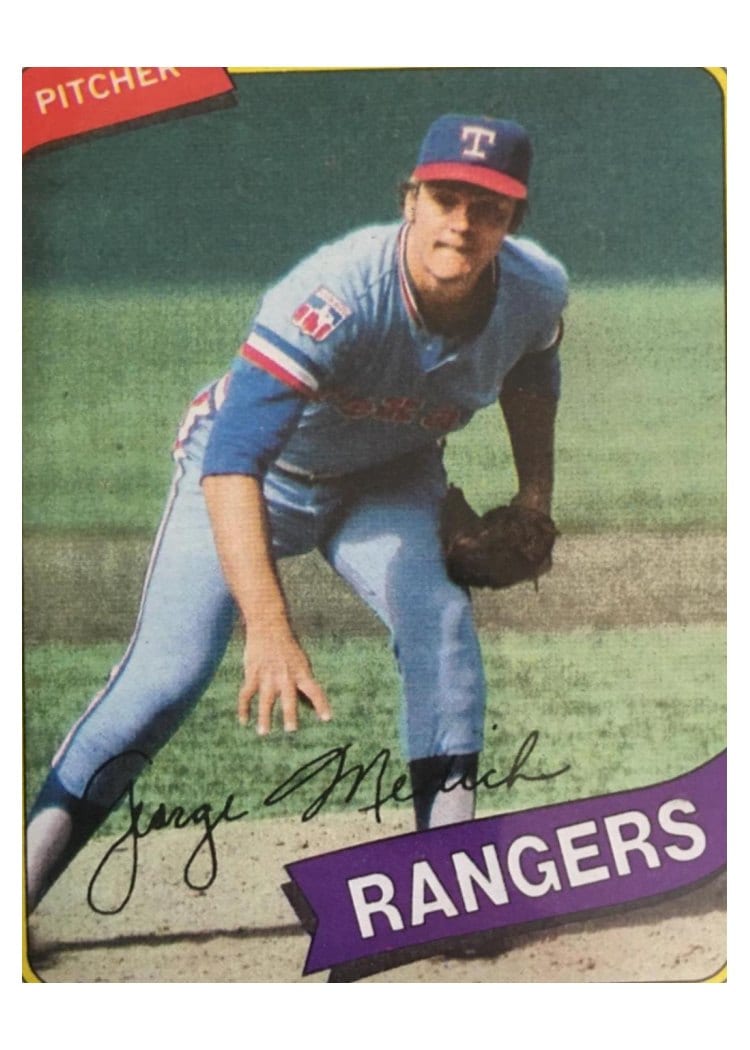 1980 Topps George Medich #336 card