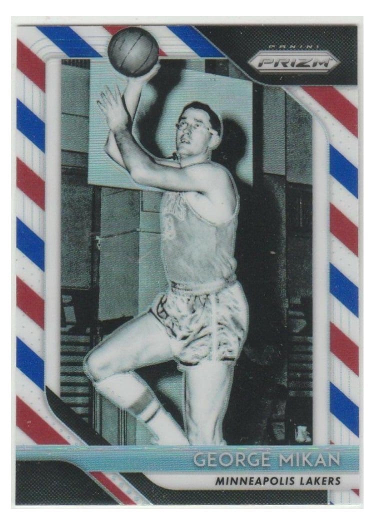 2018-19 Panini Prizm Base Set George Mikan #285 card
