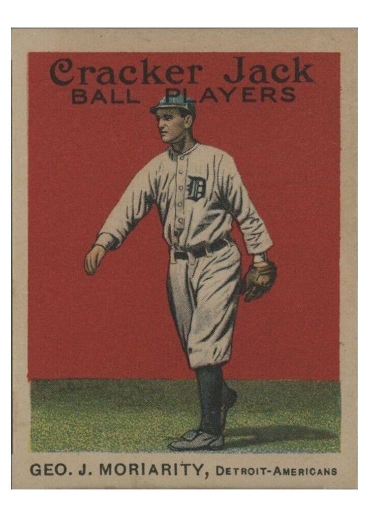 1915 Cracker Jack George Moriarity #114 card