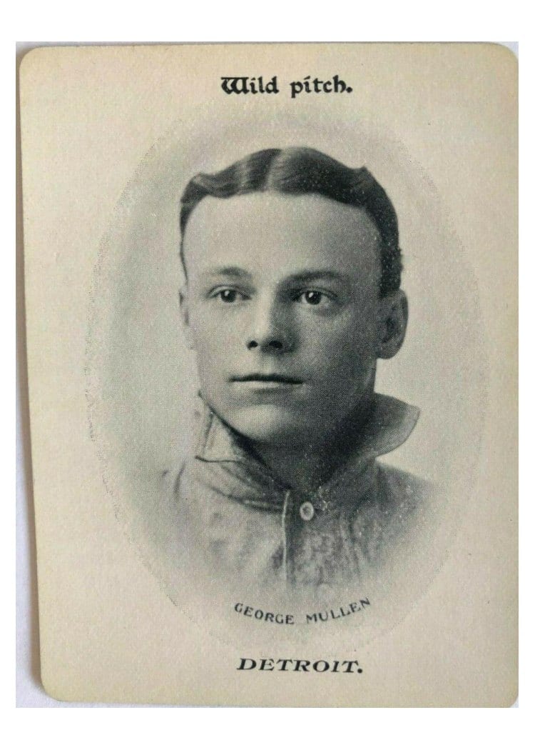 1906 Fan Craze AL George Mullen card