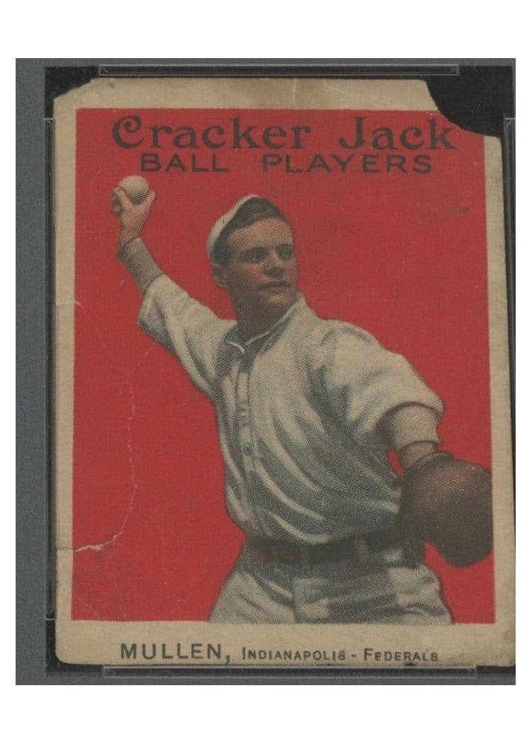1914 Cracker Jack George Mullen #24 card