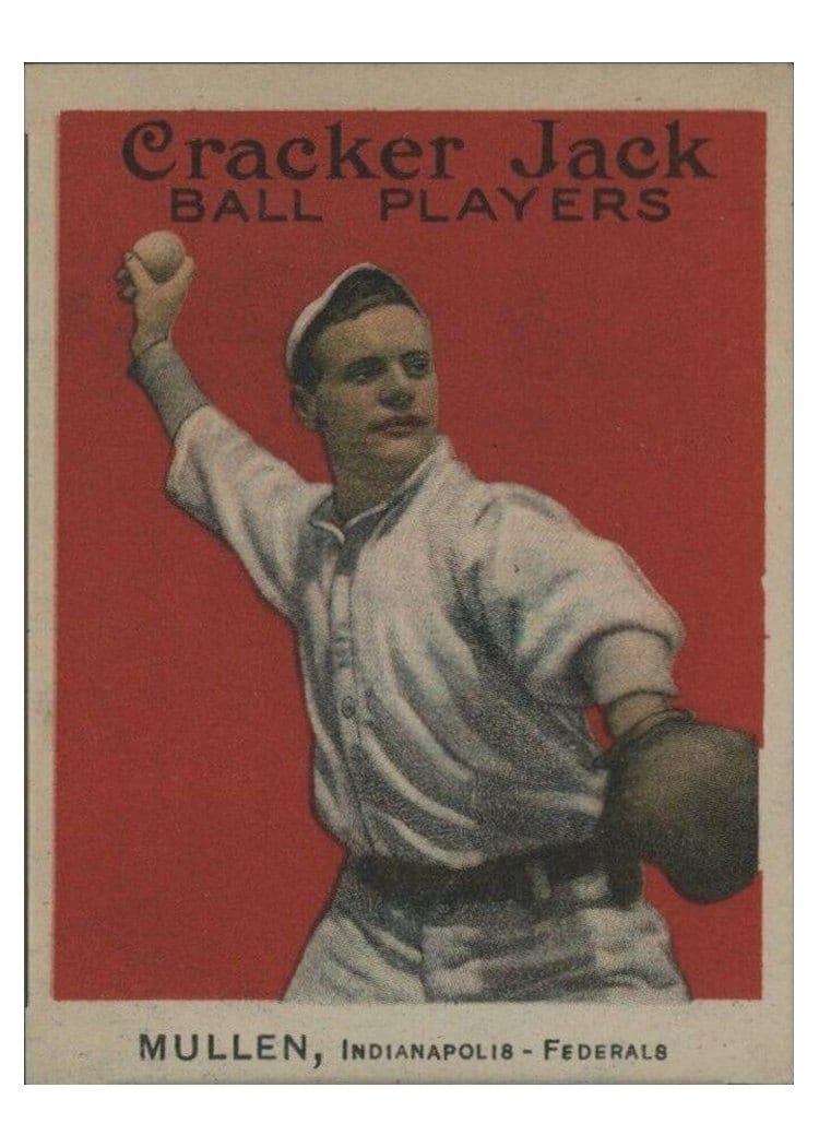 1915 Cracker Jack George Mullen #24 card