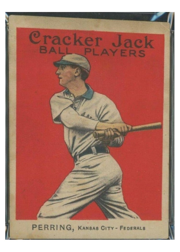 1914 Cracker Jack George Perring #119 card