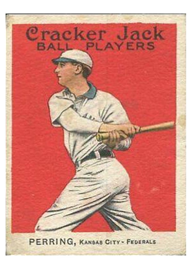 1915 Cracker Jack George Perring #119 card
