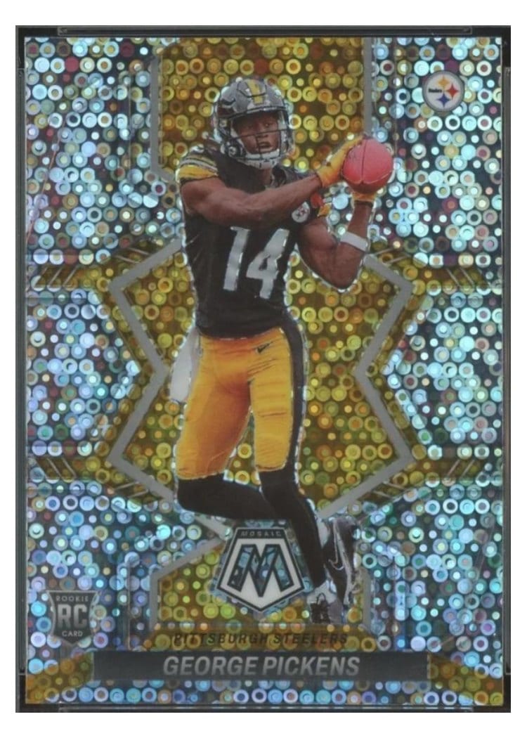 2022 Panini Mosaic George Pickens #318 card