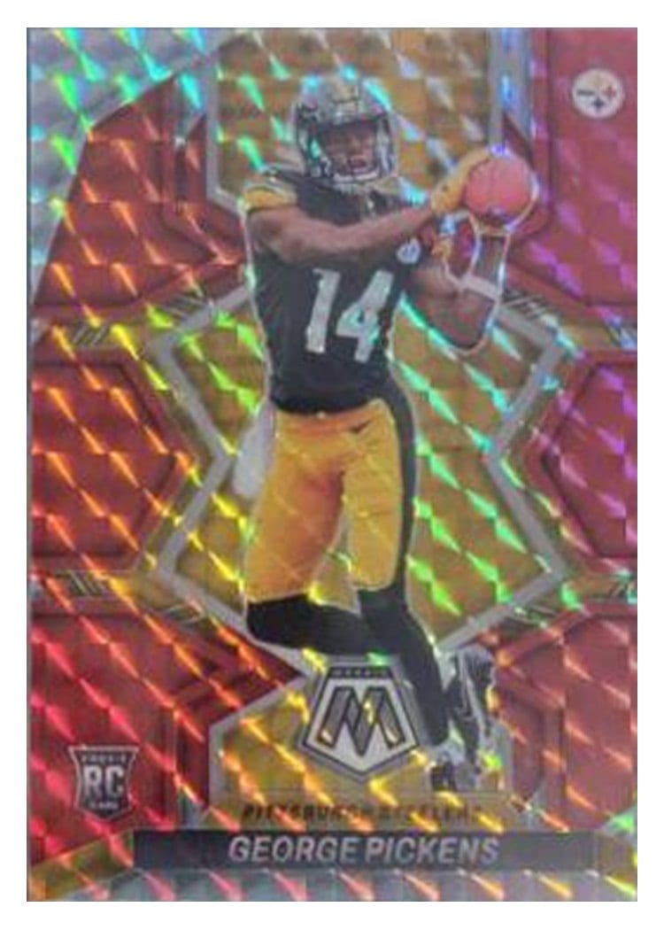 2022 Panini Mosaic George Pickens #318 card