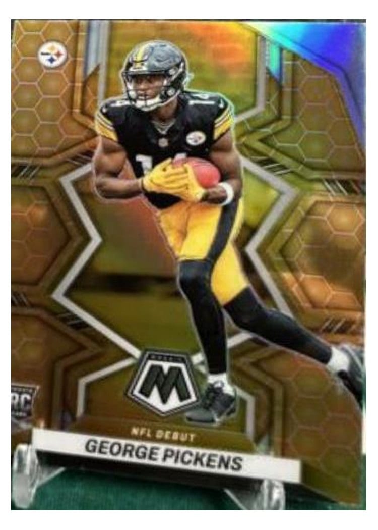 2022 Panini Mosaic Base Set George Pickens #282 card