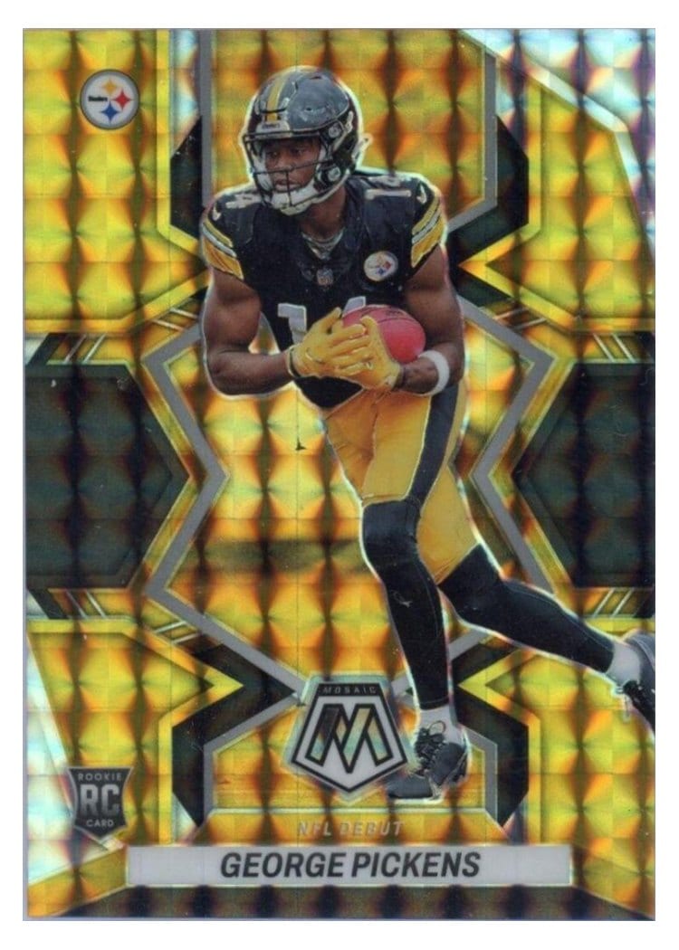 2022 Panini Mosaic Base Set George Pickens #282 card