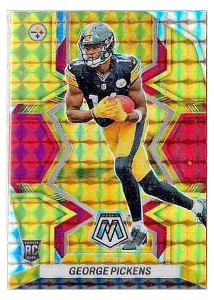 2022 Panini Mosaic Base Set George Pickens #282 card