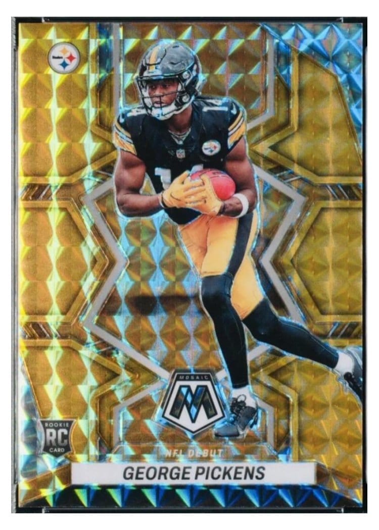 2022 Panini Mosaic Base Set George Pickens #282 card