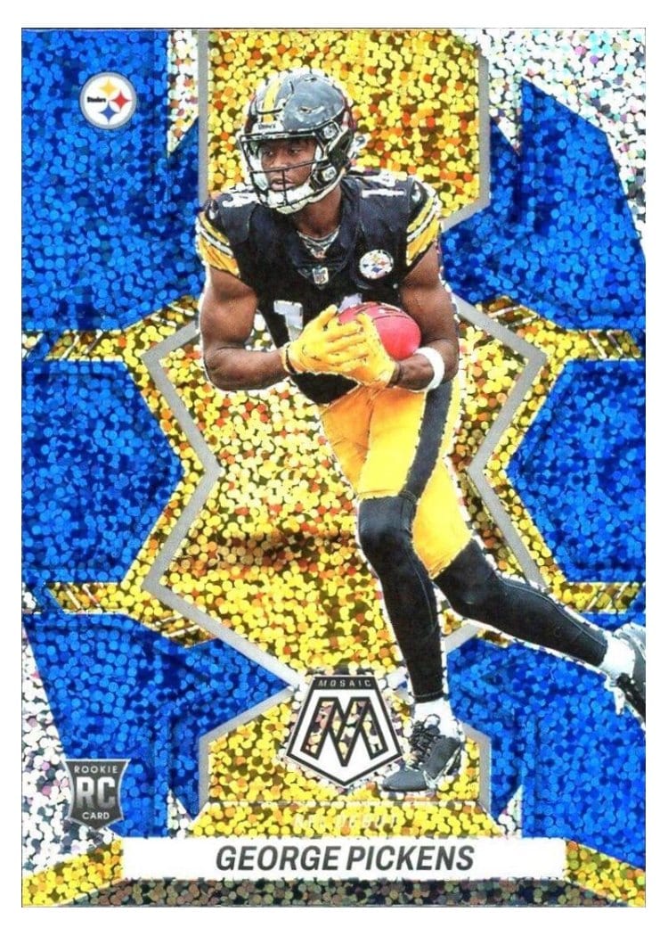 2022 Panini Mosaic Base Set George Pickens #282 card