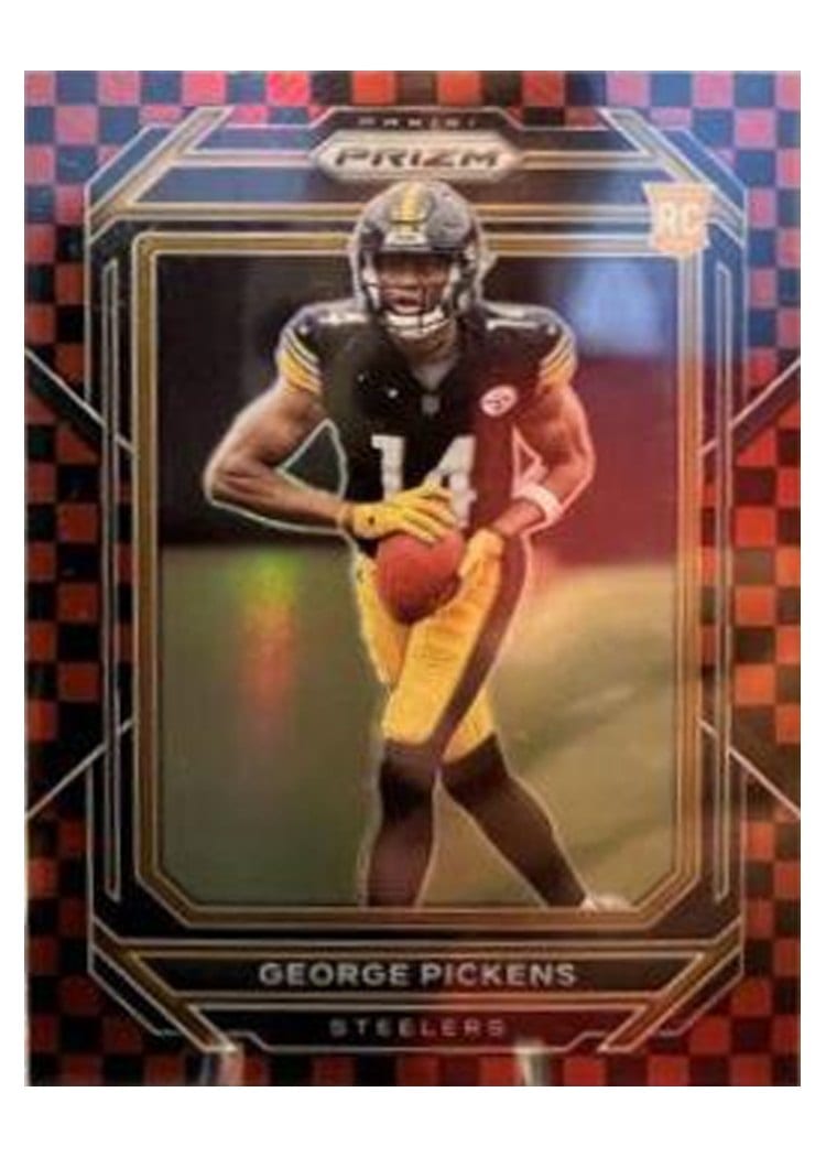 2022 Panini Prizm Base Set George Pickens #329 card