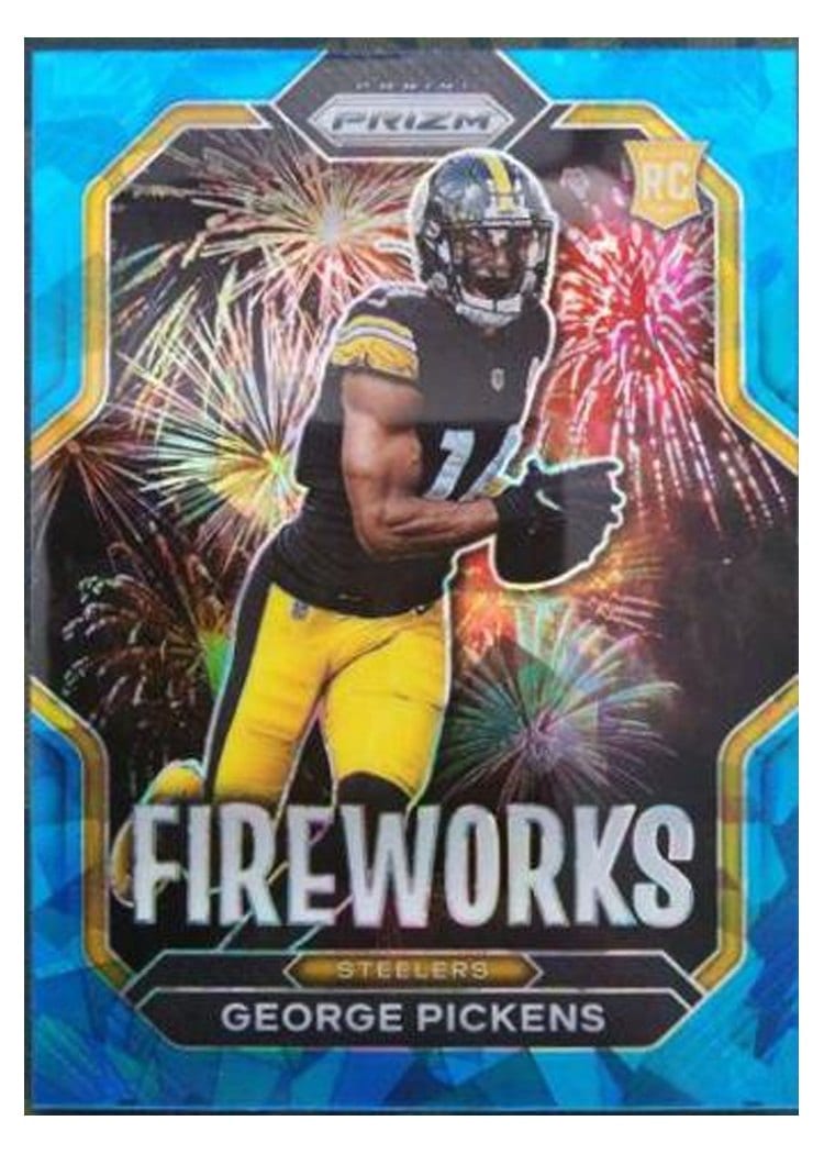 2022 Panini Prizm Base Set George Pickens #329 card
