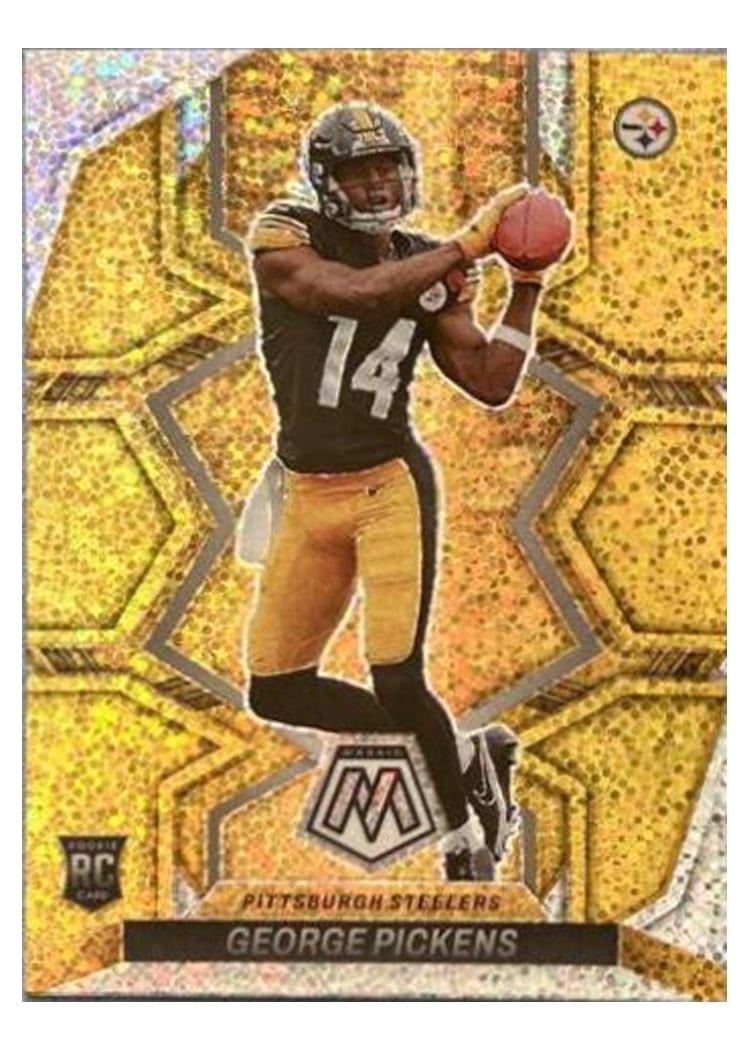 2022 Panini Prizm Base Set George Pickens #329 card