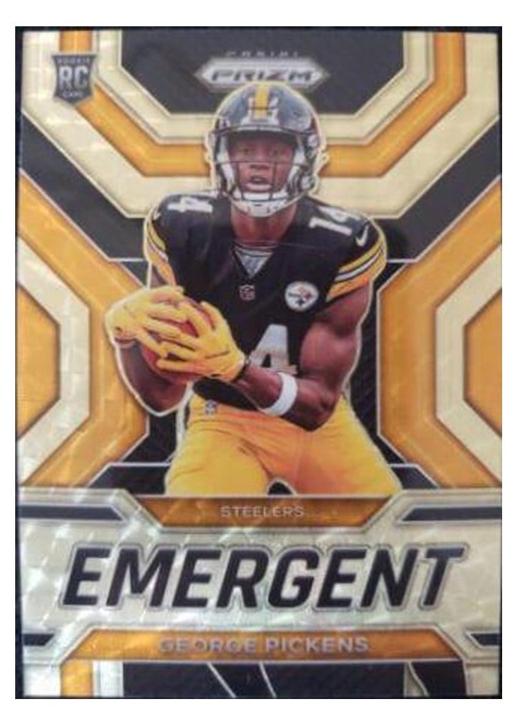 2022 Panini Prizm Base Set George Pickens #329 card