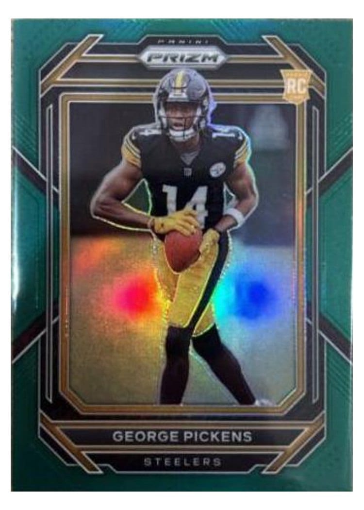 2022 Panini Prizm Base Set George Pickens #329 card