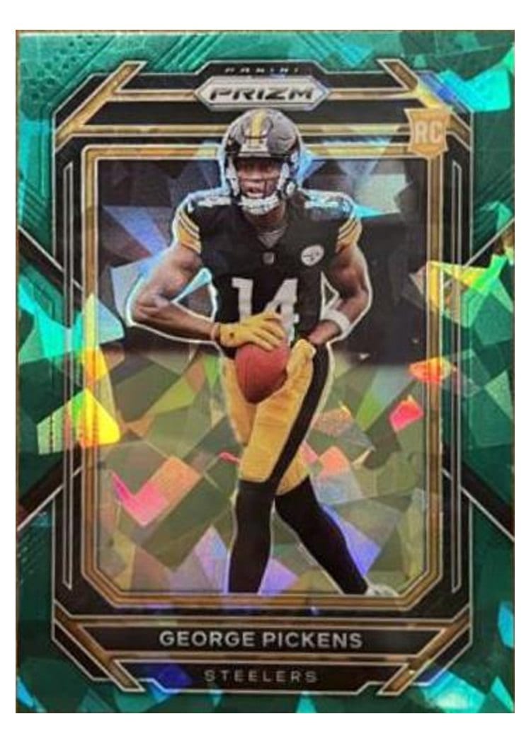 2022 Panini Prizm Base Set George Pickens #329 card