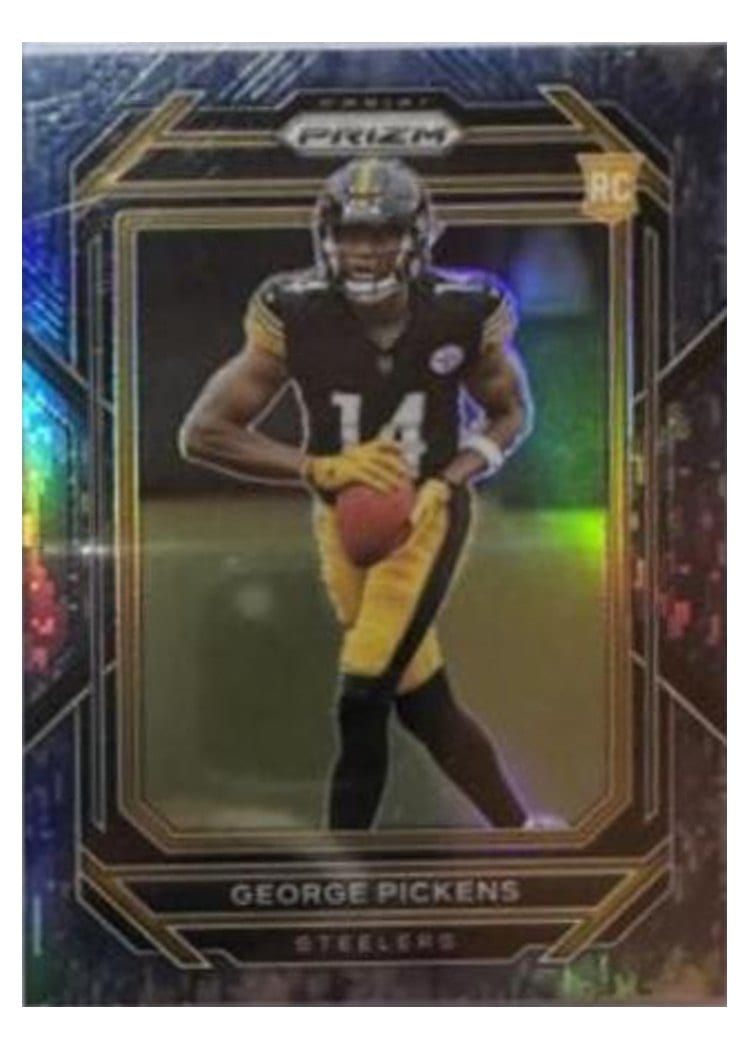 2022 Panini Prizm Base Set George Pickens #329 card